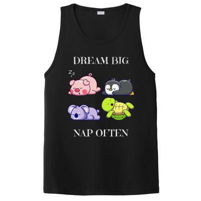 Dream Big Nap Often Animal PosiCharge Competitor Tank