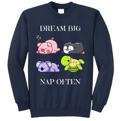 Dream Big Nap Often Animal Sweatshirt