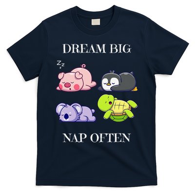 Dream Big Nap Often Animal T-Shirt