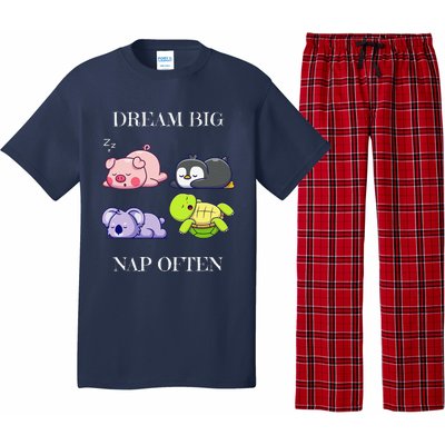 Dream Big Nap Often Animal Pajama Set