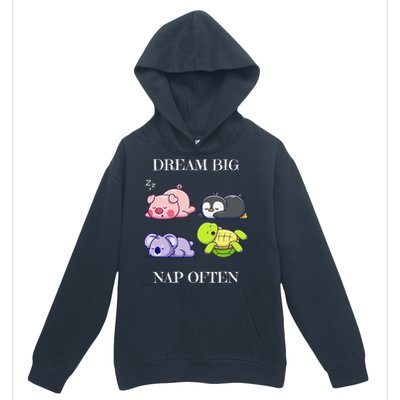 Dream Big Nap Often Animal Urban Pullover Hoodie