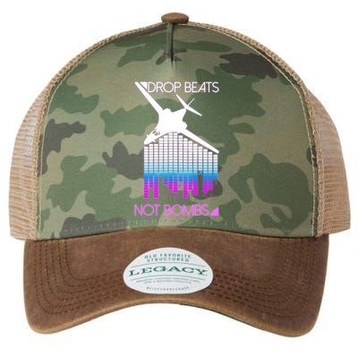 Drop Beats Not Bombs Legacy Tie Dye Trucker Hat