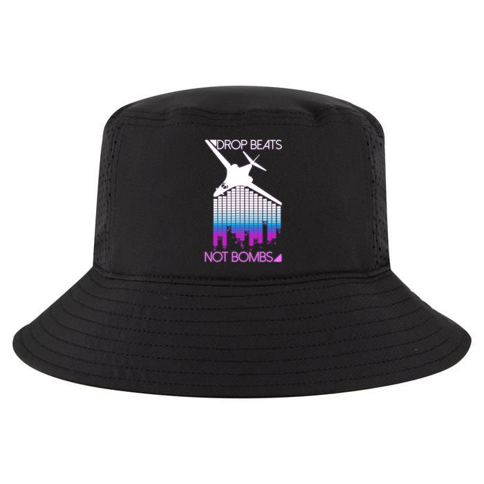 Drop Beats Not Bombs Cool Comfort Performance Bucket Hat