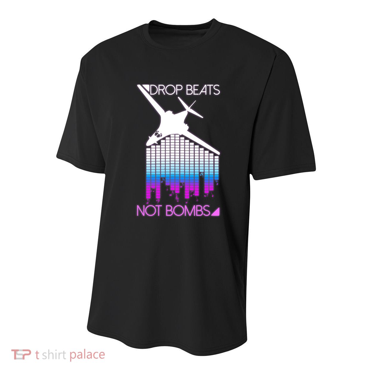 Drop Beats Not Bombs Youth Performance Sprint T-Shirt
