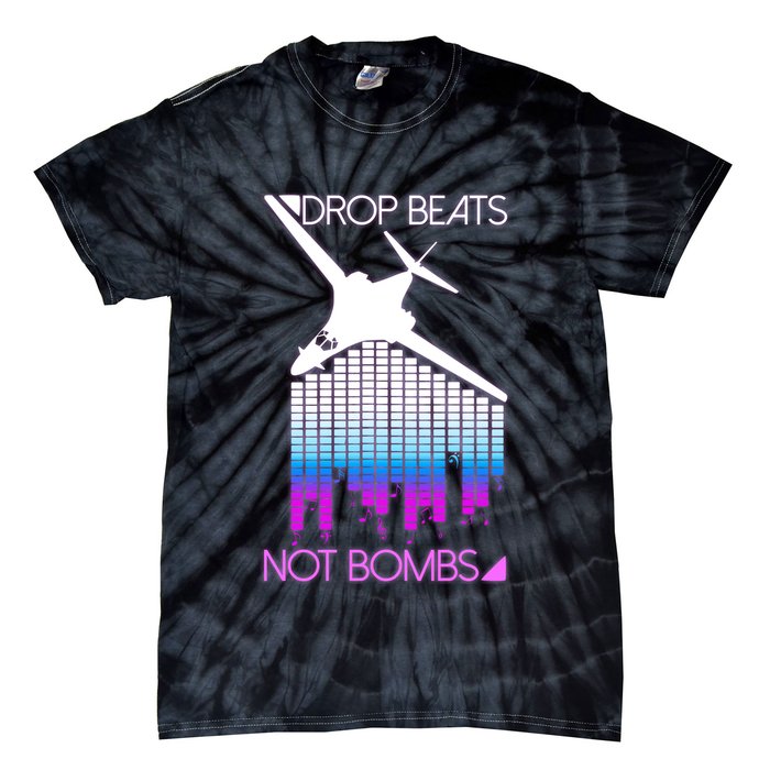 Drop Beats Not Bombs Tie-Dye T-Shirt