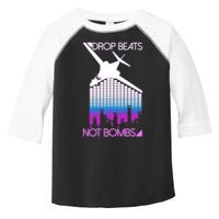 Drop Beats Not Bombs Toddler Fine Jersey T-Shirt