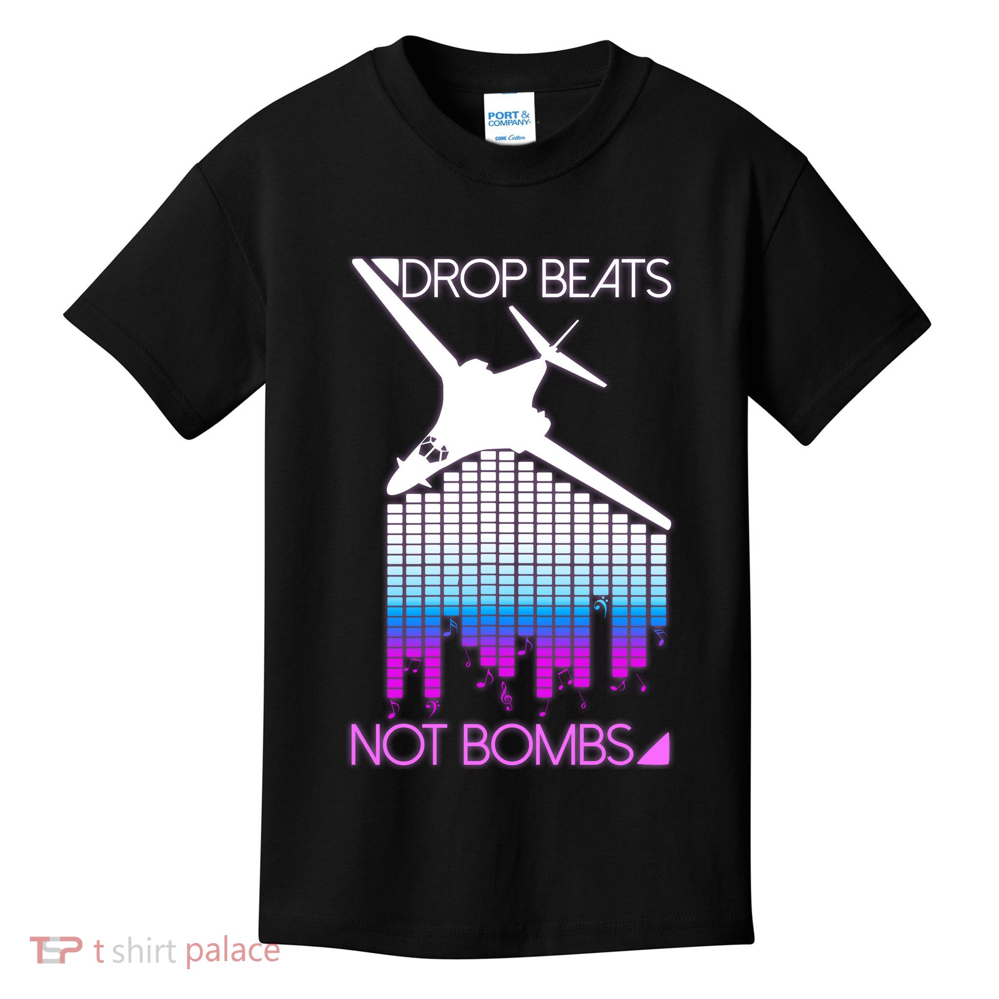 Drop Beats Not Bombs Kids T-Shirt