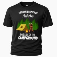 Drunken Bunch Of Assholes This Side Of The Campground Cooling Performance Crew T-Shirt