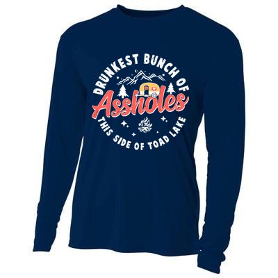 Drunkest Bunch Of Assholes This Side Of The Toad Lake Cooling Performance Long Sleeve Crew