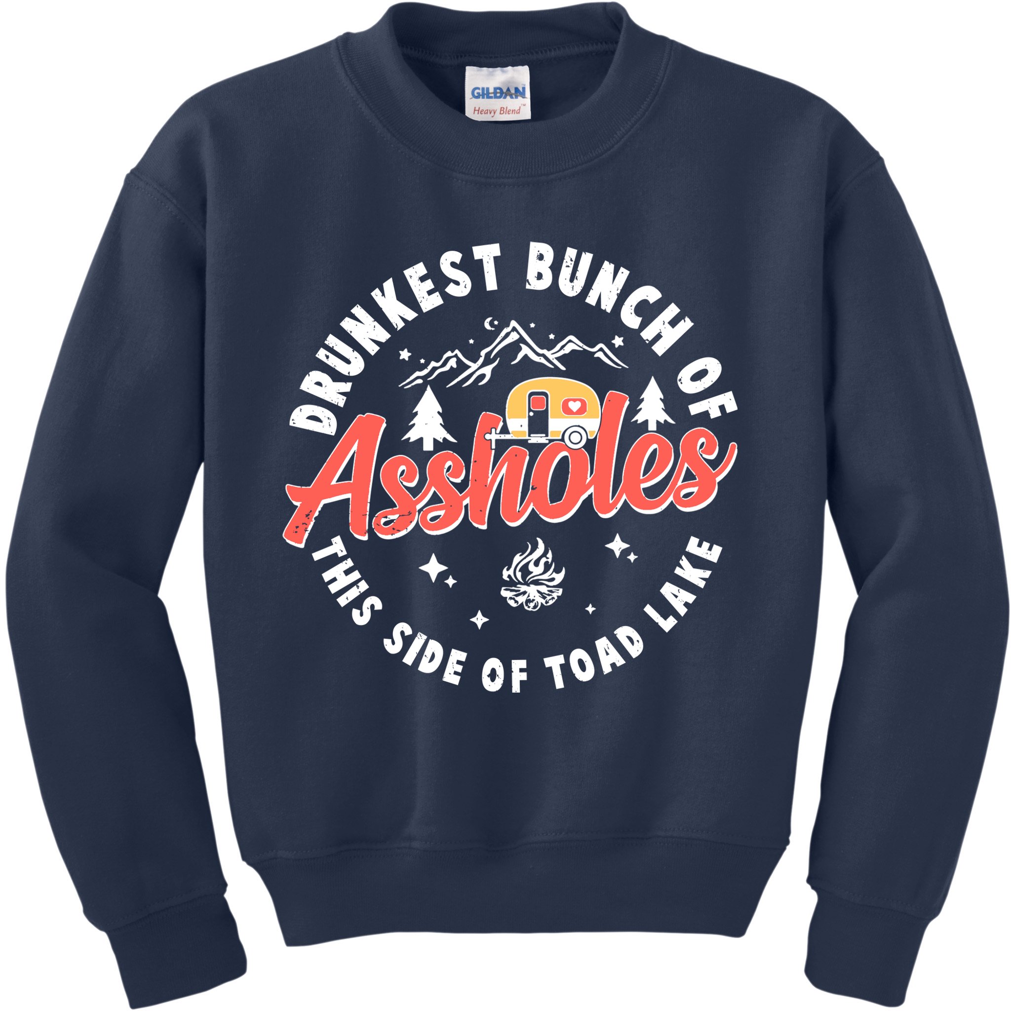Drunkest Bunch Of Assholes This Side Of The Toad Lake Kids Sweatshirt