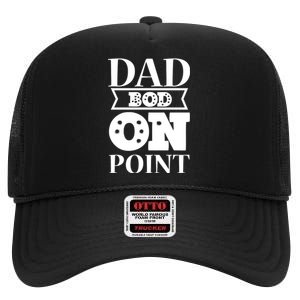 Dad Bod On Point High Crown Mesh Back Trucker Hat