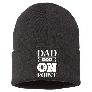 Dad Bod On Point Sustainable Knit Beanie