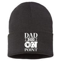 Dad Bod On Point Sustainable Knit Beanie