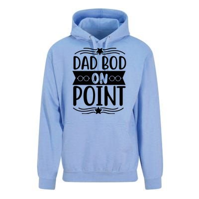 Dad Bod On Point Unisex Surf Hoodie