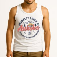 Drunkest Bunch Of Assholes This Side Of The Campground Tank Top
