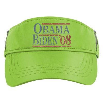 Distressed Barack Obama Joe Biden 2008 Meaningful Gift Adult Drive Performance Visor