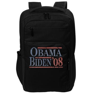 Distressed Barack Obama Joe Biden 2008 Meaningful Gift Impact Tech Backpack