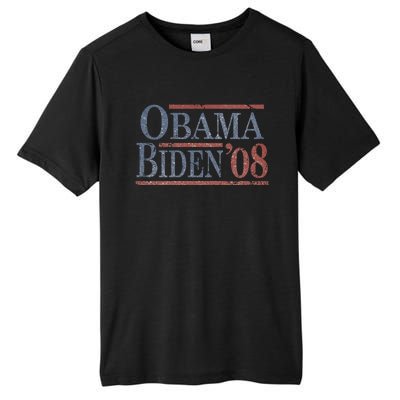 Distressed Barack Obama Joe Biden 2008 Meaningful Gift Tall Fusion ChromaSoft Performance T-Shirt