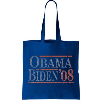 Distressed Barack Obama Joe Biden 2008 Meaningful Gift Tote Bag