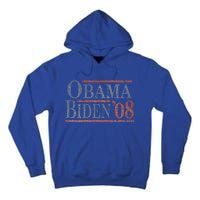 Distressed Barack Obama Joe Biden 2008 Meaningful Gift Tall Hoodie