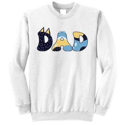 Dad Birthday Party Cute Dog FatherS Day Sweatshirt