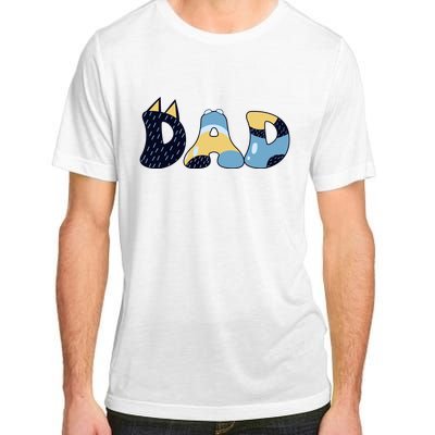 Dad Birthday Party Cute Dog FatherS Day Adult ChromaSoft Performance T-Shirt