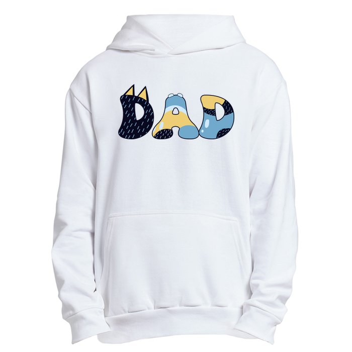 Dad Birthday Party Cute Dog FatherS Day Urban Pullover Hoodie