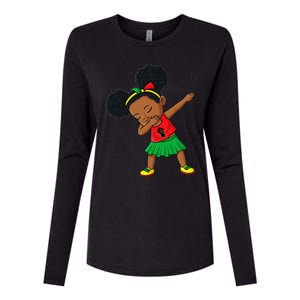 Dabbing Black Princess Juneteenth 1865 Brown Skin Womens Cotton Relaxed Long Sleeve T-Shirt