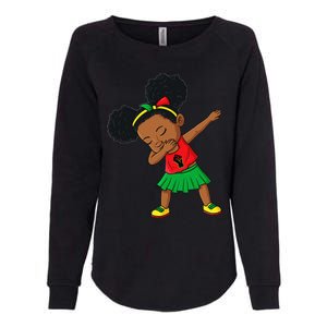 Dabbing Black Princess Juneteenth 1865 Brown Skin Womens California Wash Sweatshirt