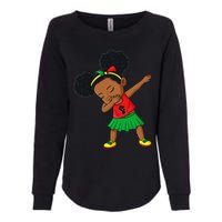 Dabbing Black Princess Juneteenth 1865 Brown Skin Womens California Wash Sweatshirt