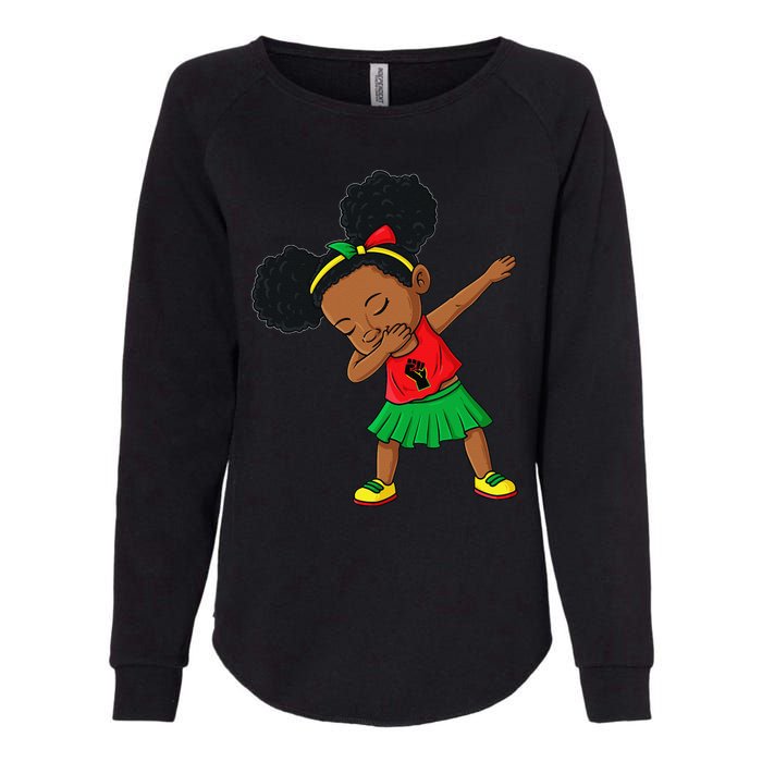 Dabbing Black Princess Juneteenth 1865 Brown Skin Womens California Wash Sweatshirt