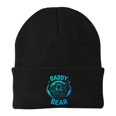 Daddy Bear Papa Bear Fathers Day New Papa Daddy Gift Beanie