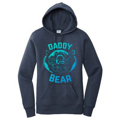 Daddy Bear Papa Bear Fathers Day New Papa Daddy Gift Women's Pullover Hoodie