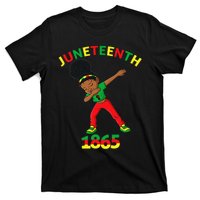 Dabbing Black Princess Juneteenth 1865 Brown Skin T-Shirt