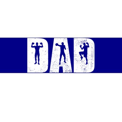 Dad Boxing Player Coach Coachting Sports Boxing For Dad Gift Bumper Sticker