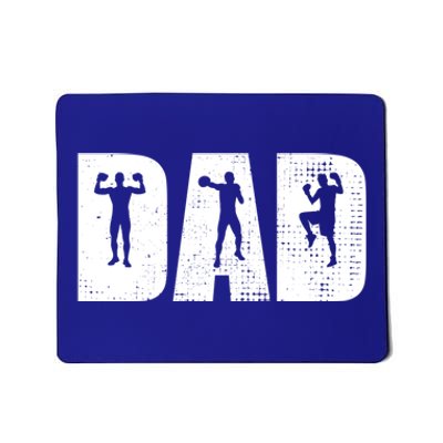 Dad Boxing Player Coach Coachting Sports Boxing For Dad Gift Mousepad