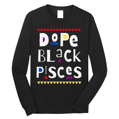 Dope Black Pisces. Long Sleeve Shirt