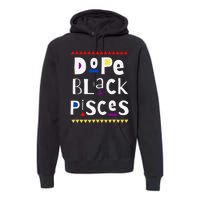 Dope Black Pisces. Premium Hoodie