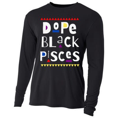 Dope Black Pisces. Cooling Performance Long Sleeve Crew