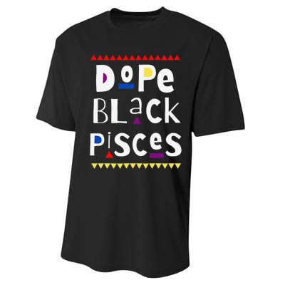 Dope Black Pisces. Performance Sprint T-Shirt