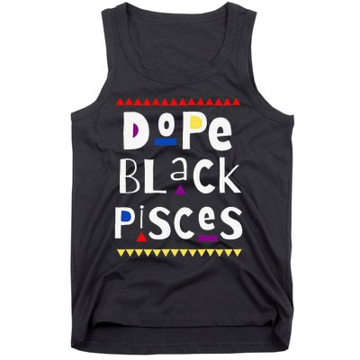 Dope Black Pisces. Tank Top