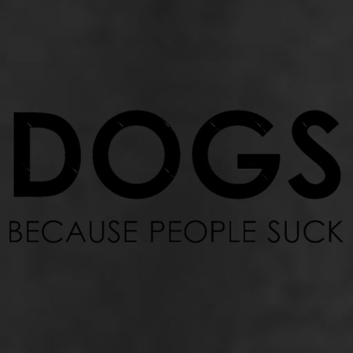 Dogs Because People Suck 11oz C Handle Ceramic Mug