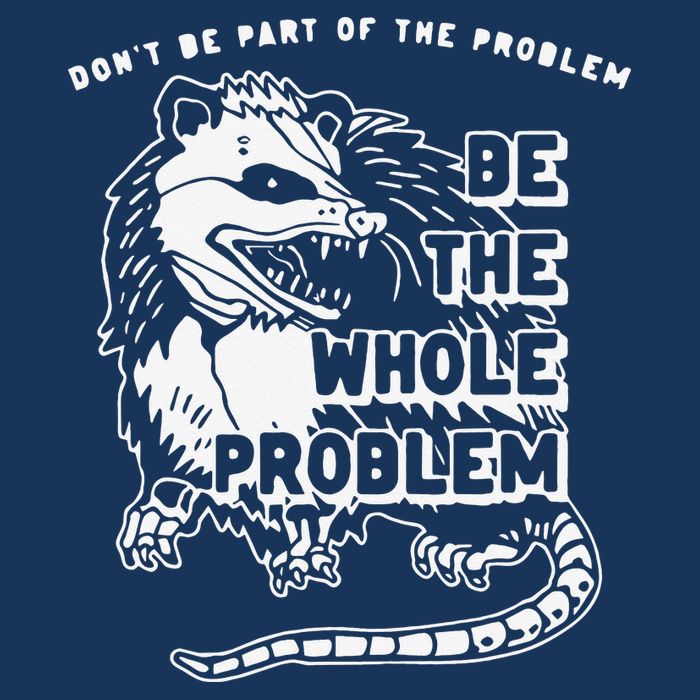 Don't Be Part Of the Problem Be The Whole Problem Funny Gym Infant Baby Jersey Bodysuit