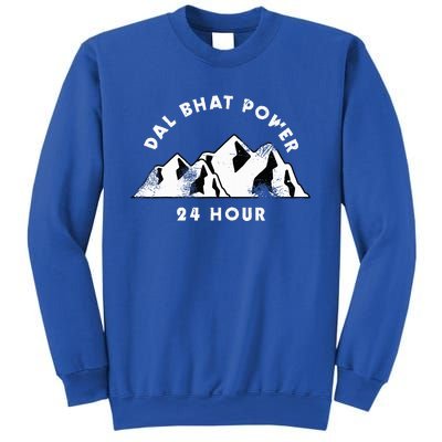 Dal Bhat Power 24 Hour Nepal Gift Sweatshirt