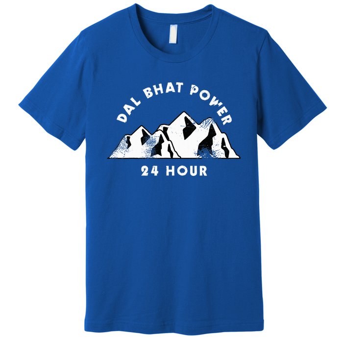 Dal Bhat Power 24 Hour Nepal Gift Premium T-Shirt