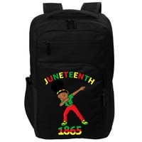 Dabbing Black Princess Juneteenth 1865 Black History Impact Tech Backpack