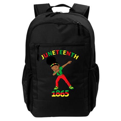 Dabbing Black Princess Juneteenth 1865 Black History Backpack
