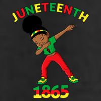 Dabbing Black Princess Juneteenth 1865 Black History 11oz C Handle Ceramic Mug