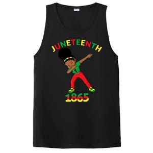 Dabbing Black Princess Juneteenth 1865 Black History PosiCharge Competitor Tank