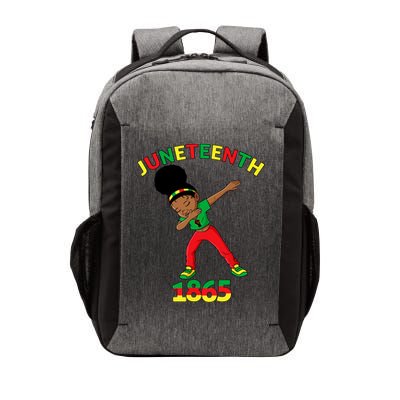 Dabbing Black Princess Juneteenth 1865 Black History Vector Backpack